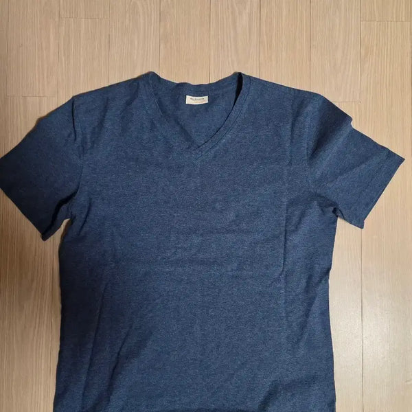 [BUNJANG] JILLSTUART NEW YORK Men's V-Neck T-Shirt - Size M / 남자M 고급 질스튜어트 뉴욕 브이넥 남성 반팔티셔츠