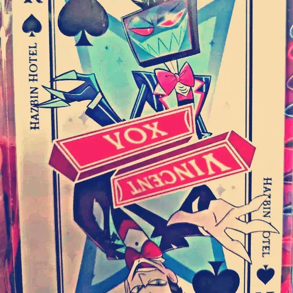 [BUNJANG] Hazbin Hotel Vox Trading Card Acrylic Standee / 해즈빈 호텔 복스 트럼프 카드 아크릴