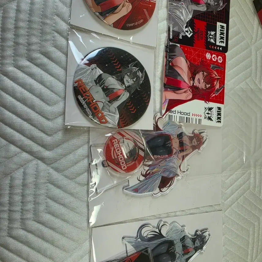 [BUNJANG] Nikke GIGO Red Hood Goods Set (Sealed) / (미개봉)니케 GIGO 레드후드 굿즈 세트