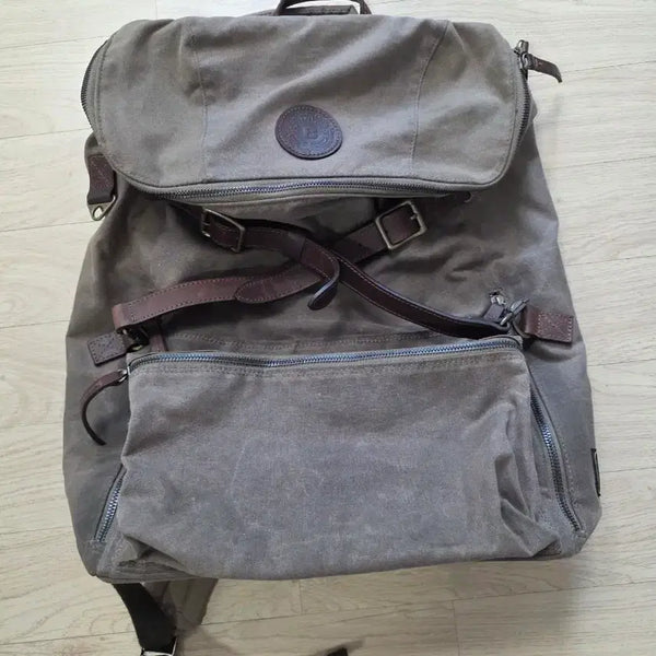[BUNJANG] Filson Explorer Rucksack Backpack - Brown Waxed Canvas & Leather / 빌포드 익스플로러 럭색 백팩 브러쉬 브라운 출시가 34만원