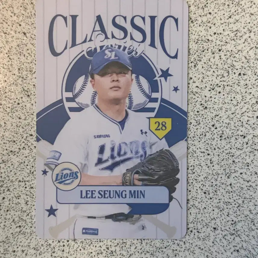 [BUNJANG] Samsung Lions Lee Seung-min Classic Photocard / 삼성라이온즈 클래식 포카 이승민