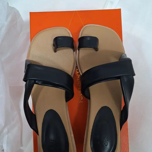 [BUNJANG] Kang Sisters Starbucks Sandals Black / 새상품 강자매 스벅샌들 (블랙 )