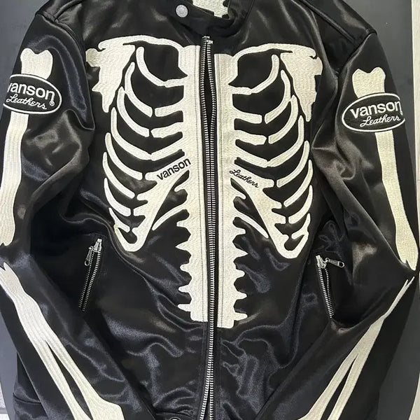 [BUNJANG] Vanson Leather Bone Rider Jacket / 밴슨 레더 본 라이더 자켓