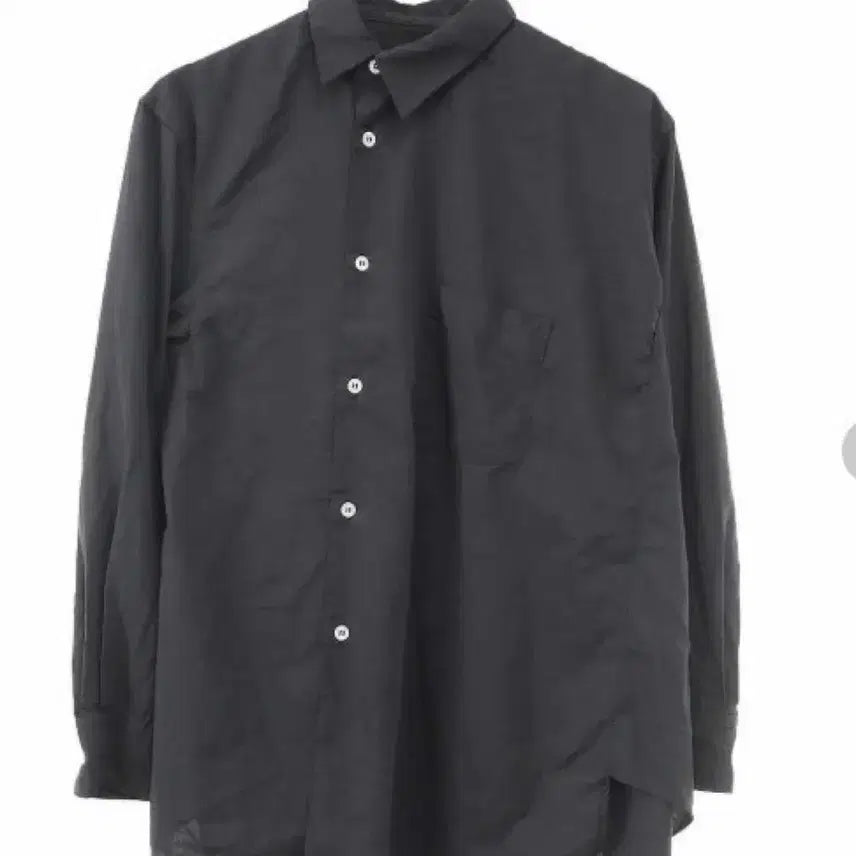 [BUNJANG] Comme des Garçons Asymmetrical Shirt / 25ss 꼼데가르송 비대칭 셔츠