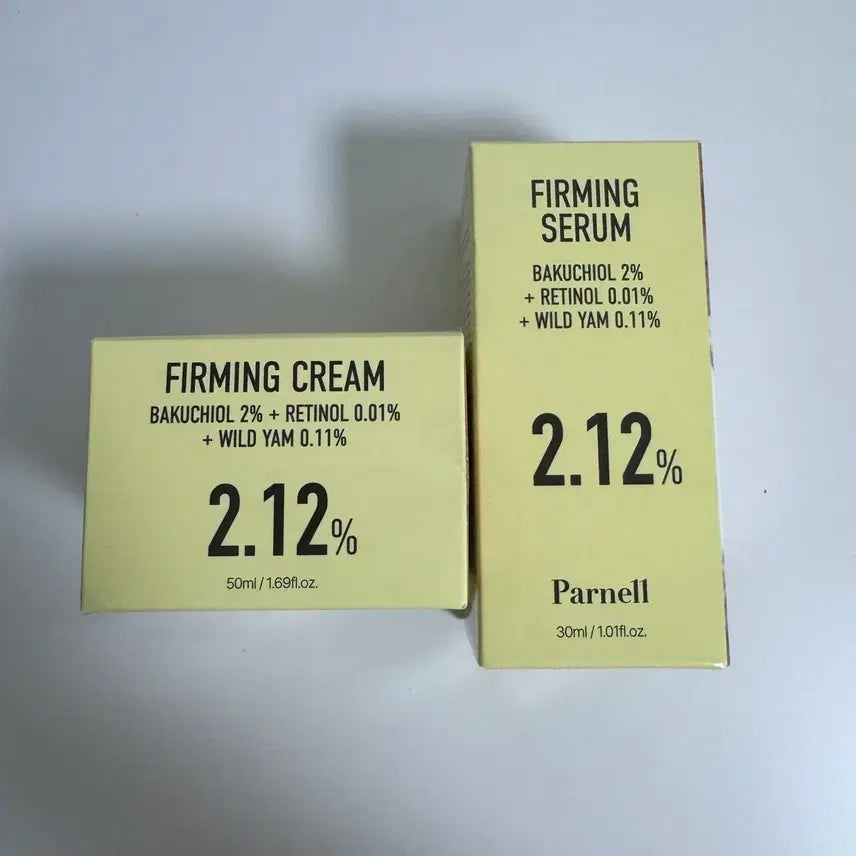 [BUNJANG] Panelle Bakuchiol Retinol Chammade Serum & Cream Bundle (Sealed) / (미개봉)파넬 바쿠치올 레티놀 참마 세럼,크림 일괄