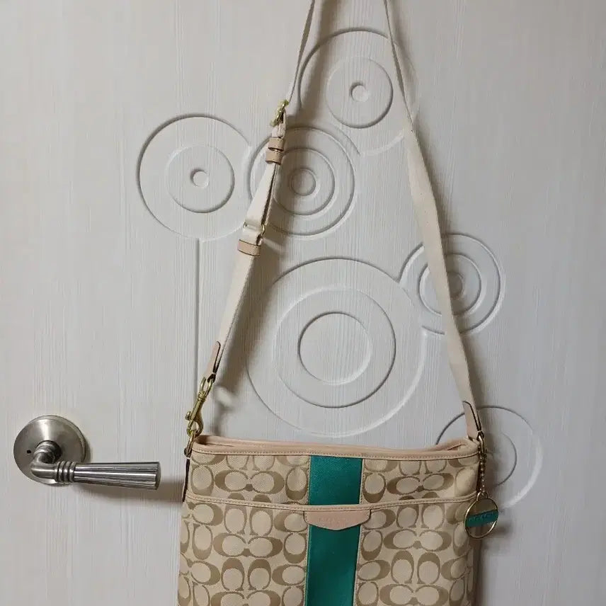 [BUNJANG] COACH Signature File Crossbody Bag / 코치 시그니처 파일 크로스바디 백