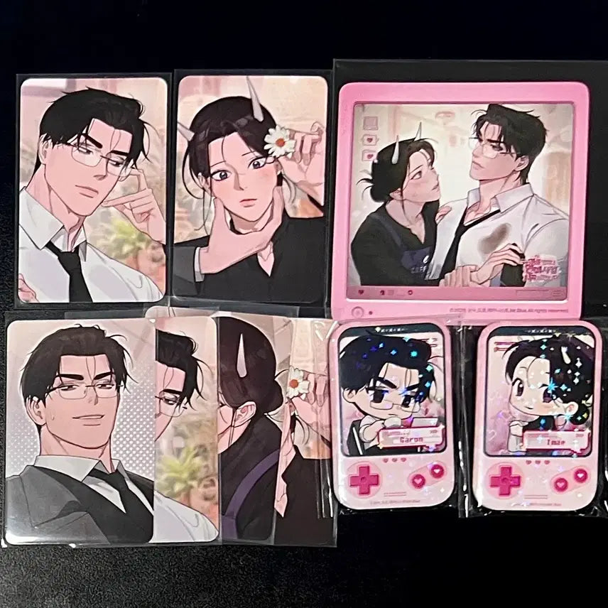[BUNJANG] Mble Company Toxyn Garron Imaee 5th Special Edition Photocard, Can Badge, Coaster Bundle Set / 미블컴퍼니 톡신 5특 랜포 드볼 캔뱃지 코스터 일괄
