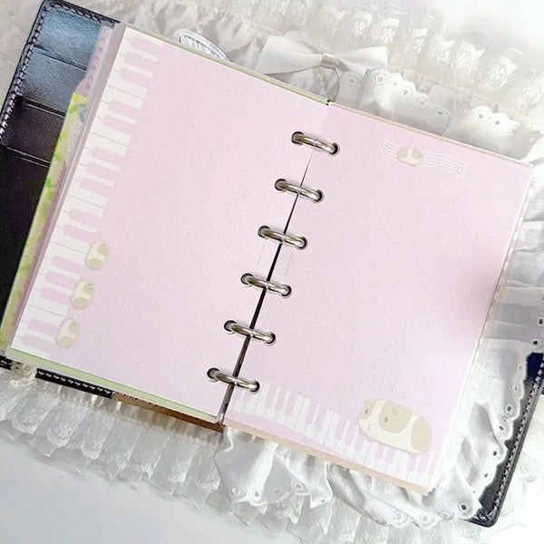 [BUNJANG] Slowstuff A7 Inner Pages (3 Types) / [슬로우스터프] A7 속지 3종 - 퍼피크레이프, 로지카페, 로지룸