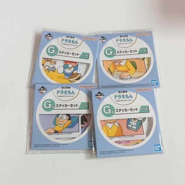 [BUNJANG] Doraemon Ichiban Kuji Lottery Prize C Stickers (Set of 4) / 도라에몽 제일복권 하위상 스티커 4개