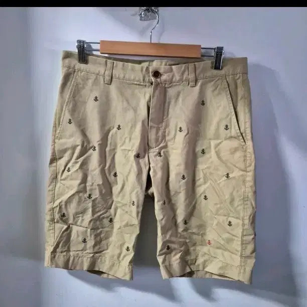 [BUNJANG] Hazzys Anchor Pattern Shorts / 헤지스 앵커 닻 반바지