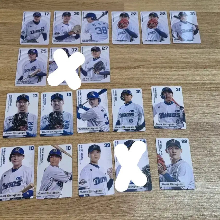 [BUNJANG] NC Dinos 2023-2024 Season Photocards / NC 다이노스 23, 24 시즌 포토카드 판매