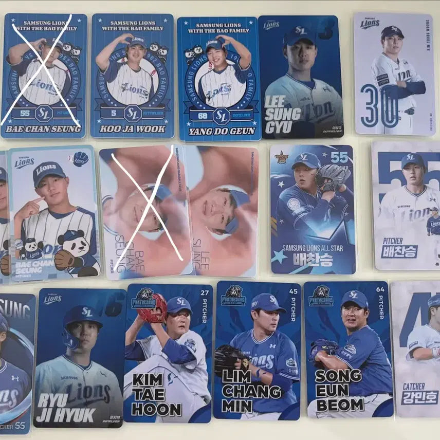 [BUNJANG] Samsung Lions Photocard / 삼성라이온즈 포토카드