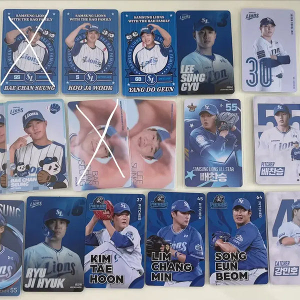 [BUNJANG] Samsung Lions Photocard / 삼성라이온즈 포토카드