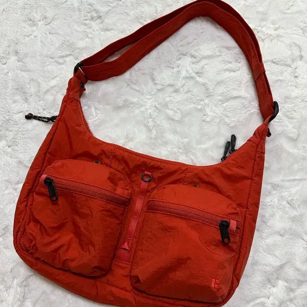 [BUNJANG] Brandon Safe Plus Crossbody Bag (Deep Orange) / 브랜든 세이프 플러스 크로스백 (딥오렌지)