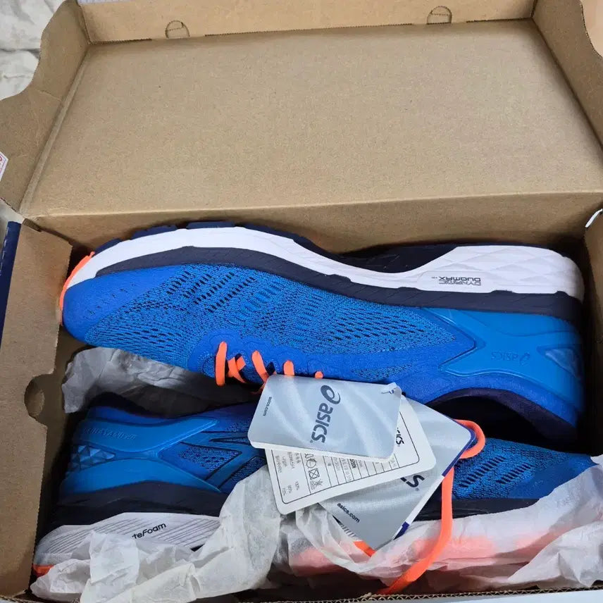 [BUNJANG] ASICS Gel-Kayano 29 Running Shoes Blue Orange / 아식스 젤카야노 29 운동화 블루 오렌지