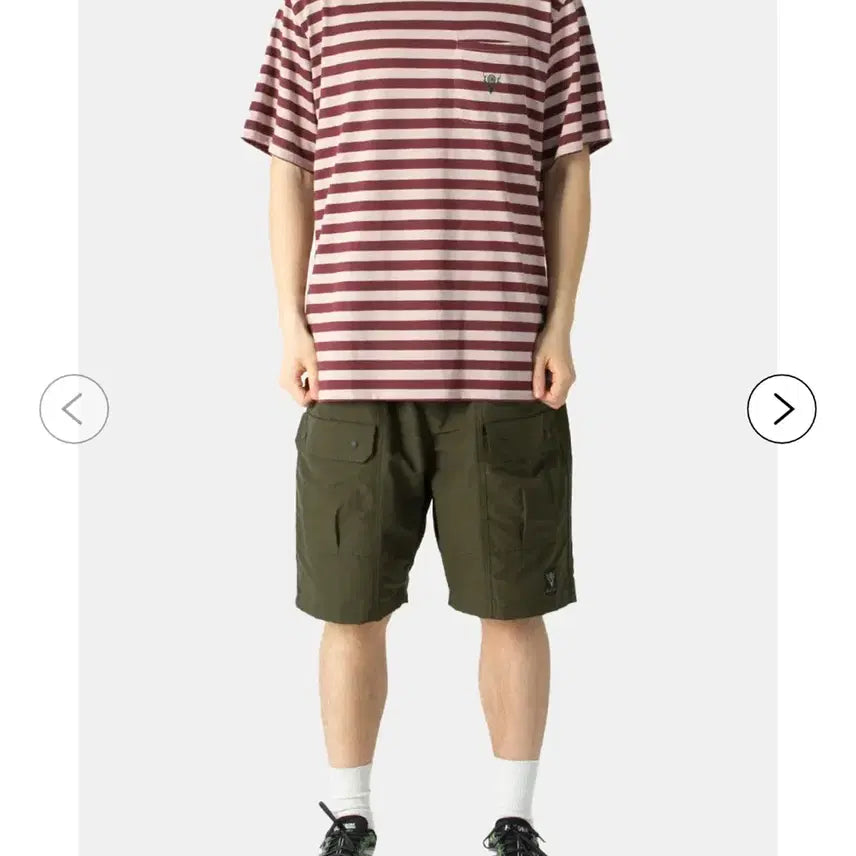 [BUNJANG] SOUTH2 WEST8 S/S Round Pocket T-Shirt / SOUTH2 WEST8 남이서팔 S/S 라운드 포켓 티셔츠