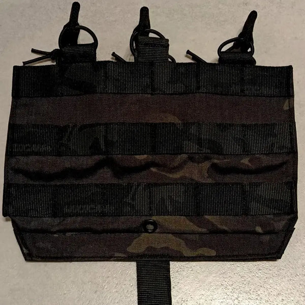 [BUNJANG] Man In Force Triple Standard 5.56 Front Flap (Black Multicam) / 맨인포스 트리플 스탠다드 5.56 프론트 플랩 (블랙멀티캠) / (송료포함)