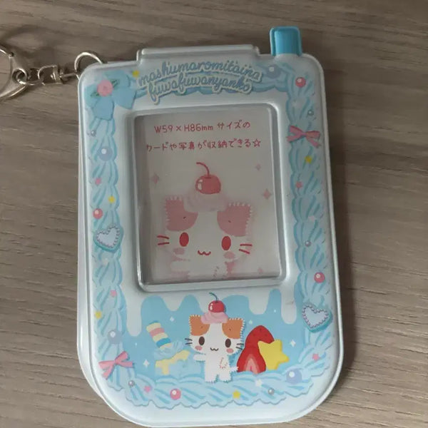[BUNJANG] Marshmallow Photocard Holder with Keyring / 마슈마로 포토카드홀더