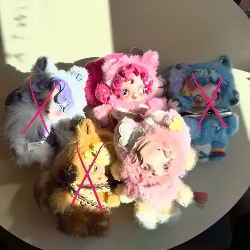 [BUNJANG] My Little Pony x SkullPanda Fluttershy & Pinkie Pie Figures / My Little Pony x SkullPanda