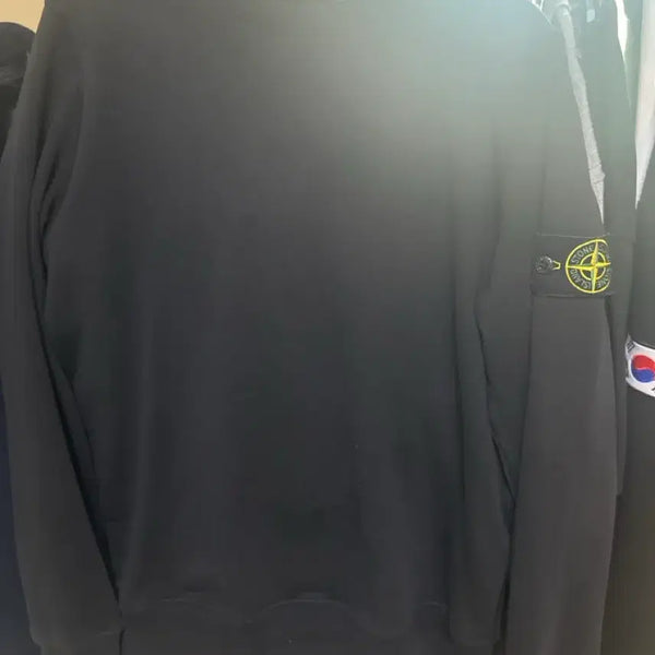 [BUNJANG] Stone Island Sweatshirt Black / 스톤아일랜드 맨투맨 블랙
