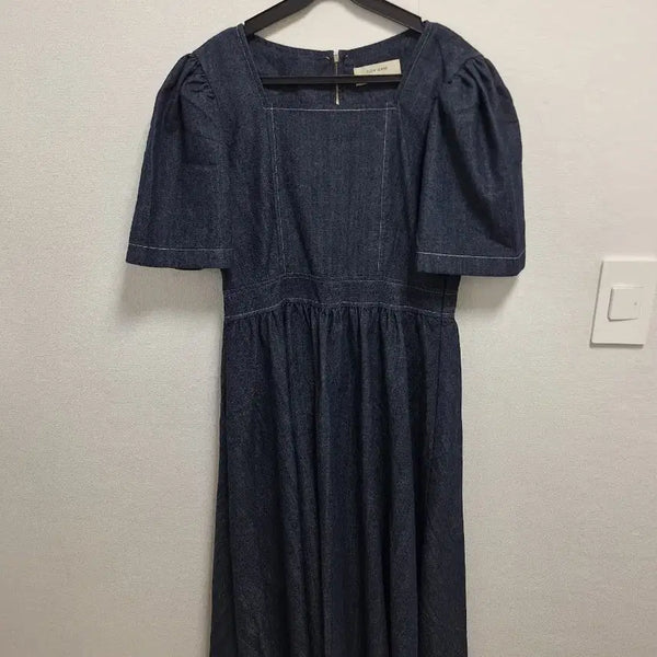 [BUNJANG] Sillia Shopping Mall Denim Dress / 새상품 실리아 쇼핑몰 데님 원피스