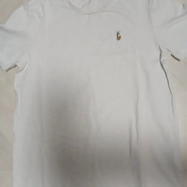 [BUNJANG] Polo Ralph Lauren Short Sleeve T-Shirt White M / 폴로 랄프로렌 반팔 화이트m