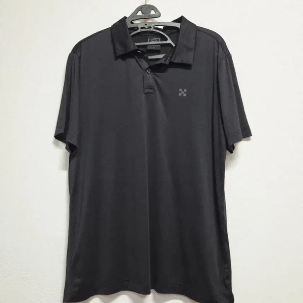 [BUNJANG] EXR Golf Wear Black Collar T-Shirt Size 95 / exr 골프웨어 반팔 카라티 블랙95