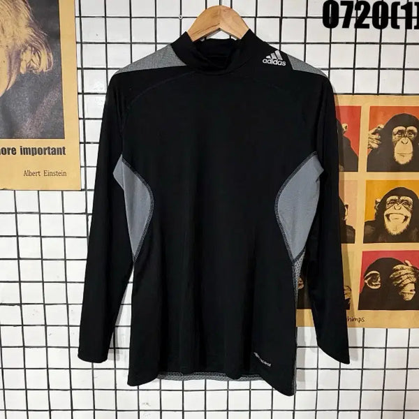 [BUNJANG] Adidas Climacool Long Sleeve T-Shirt Black Size 110 / 아디다스 클라이마쿨 긴팔 티셔츠 블랙 110