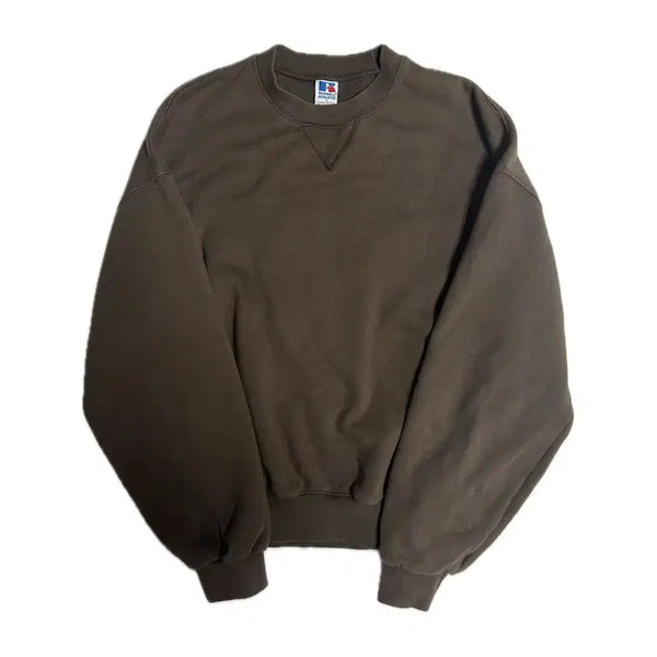 [BUNJANG] 00s Russell Athletic Sweatshirt Brown L / 00s 러셀 에슬레틱 스웻셔츠 맨투맨 브라운 L