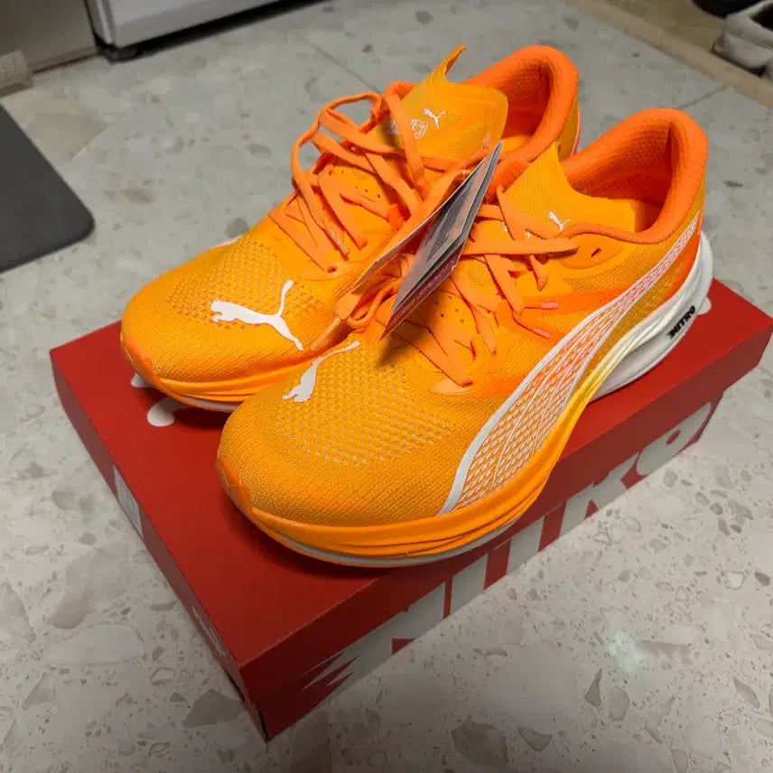[BUNJANG] Puma Deviate Nitro 3 Wide Running Shoes 285mm / (새상품) 푸마 디비에이트 나이트로3 와이드 285mm