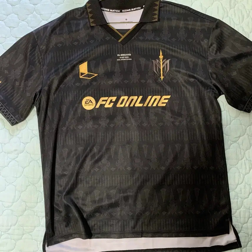 [BUNJANG] Icon Match 2025 Sphere Team Uniform Rooney Marking (International Size L) / 아이콘매치 2025 스피어팀 유니폼 루니마킹 택포(해외사이즈L)