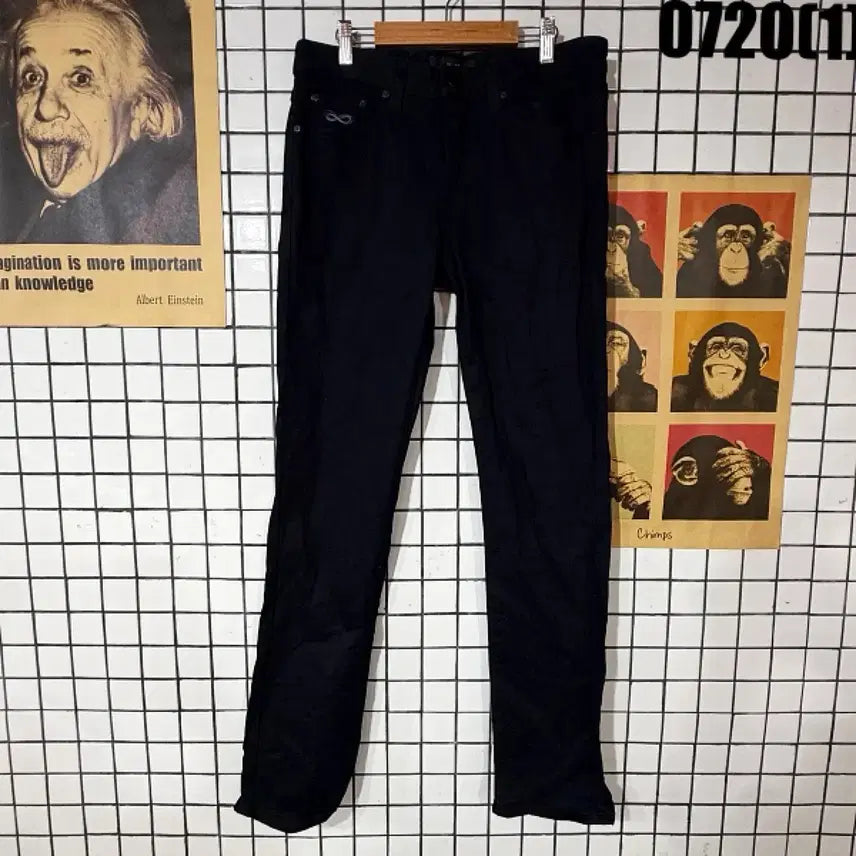 [BUNJANG] PLAC Black Jeans Size 32 / PLAC 블랙 청바지 32