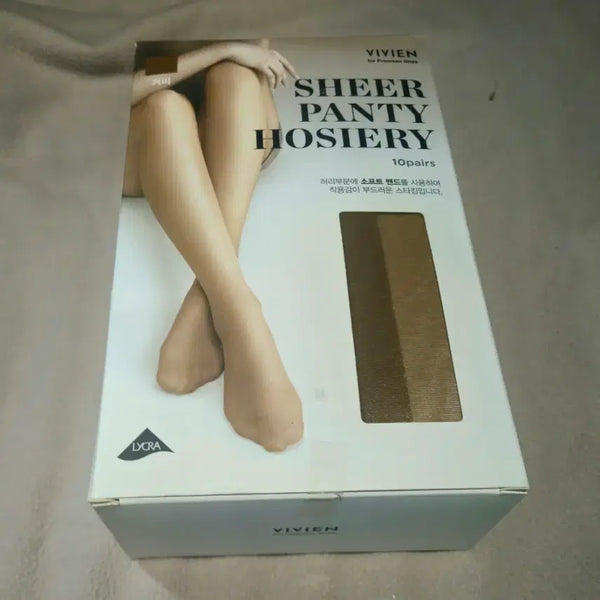 [BUNJANG] Vivian Pantyhose Coffee Color 10 Pairs / 비비안 팬티 스타킹 커피색 10켤레