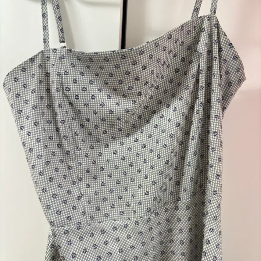 [BUNJANG] Lulu Seoul Check Bound Dress Green Purple Vintage / 루루서울 체크 바운드 드레스 그린 퍼플 빈티지