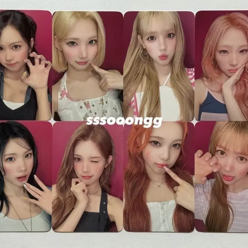 [BUNJANG] IVE Gaeul Soundwave Lucky Draw POB Set / 하투하 사운드웨이브 미공포 1세트