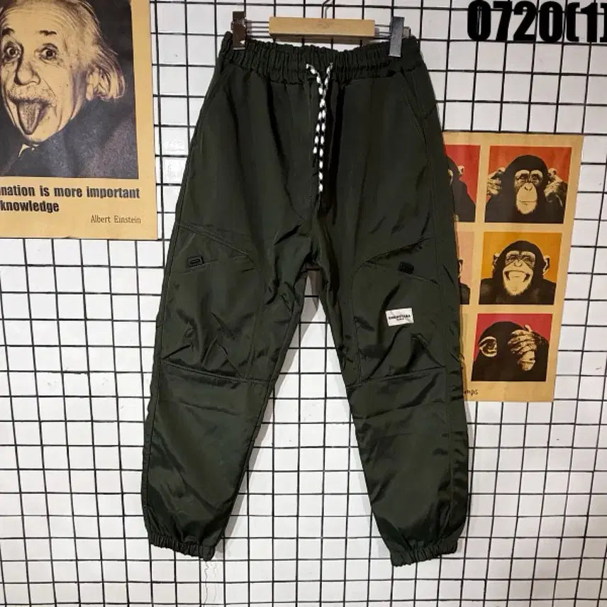 [BUNJANG] RunyaYa Cargo Pants Olive Green 2XL / 런야야 카고 팬츠 올리브 그린 2XL