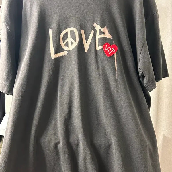 [BUNJANG] Andersson Bell Love Pigment Short Sleeve T-shirt / 엔더슨벨 러브 피그먼트 반팔 L