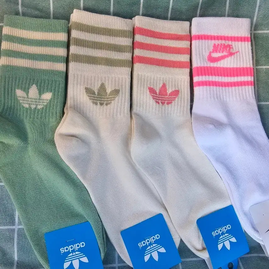 [BUNJANG] Adidas Unisex Socks (8 Pairs) / 아디다스 양말 남여공용 8켤레