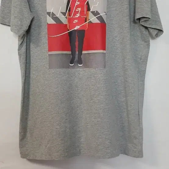 [BUNJANG] Nike Grey Box Graphic T-Shirt XL / 나이키 그레이 박스 그래픽 반팔티 XL 남녀공용