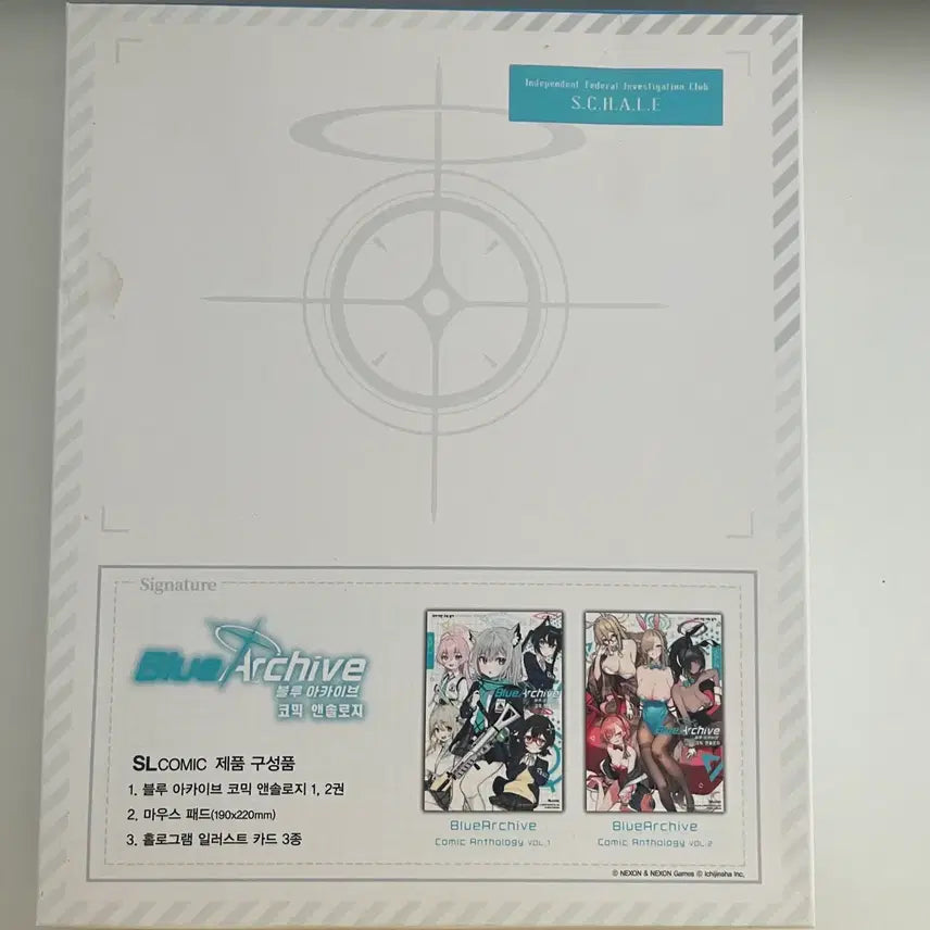 [BUNJANG] Blue Archive Comic Anthology Combined Edition Vol. 1 & 2 / 블루아카이브 코믹앤솔로지 합본판