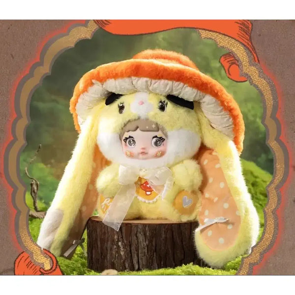 [BUNJANG] Nommi Mushroom 400% Yellow (Sealed) Baby Three / 노미인형 nommi 버섯 400% 노랑 (미개봉) 베이비쓰리