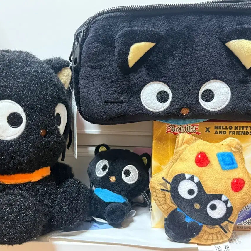 [BUNJANG] Choco Cat Plush Mac Morning Pencil Case Bundle / 초코캣 인형 맥모닝 필통 굿즈 양도합니다