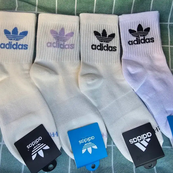 [BUNJANG] Adidas Unisex Socks - 8 Pairs / 아디다스 남여공용 8켤레