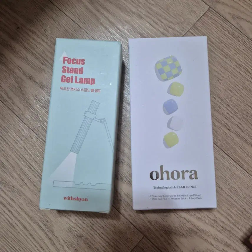[BUNJANG] Gel Lamp & Ohora Pedi Sticker Set / 젤 램프 & 오호라 패디 스티커