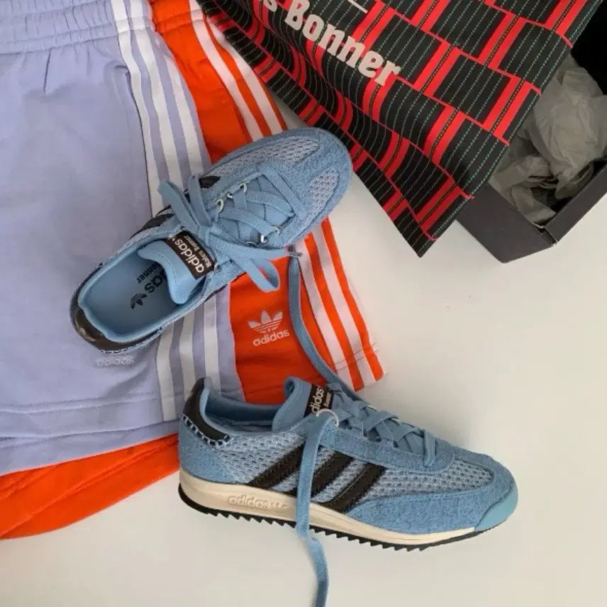 [BUNJANG] Adidas x Wales Bonner SL76 Ash Blue Size 290 / 아디다스 x 웨일즈보너 SL76 애쉬 블루 290사이즈 새상품급