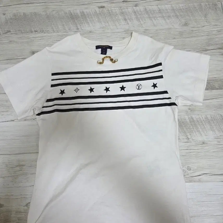 [BUNJANG] Louis Vuitton LV Summer Dust Ball T-Shirt / 루이비통 LV 썸머더스트 발팔티셔츠