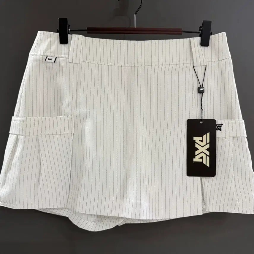 [BUNJANG] Women's Striped Skort M / 여성 골프 반바지 치마