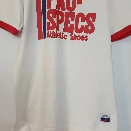 [BUNJANG] Pro-Specs Color-Blocked Short-Sleeve T-Shirt / 프로스펙스 반팔티 100(L) 레드 배색 남녀공용