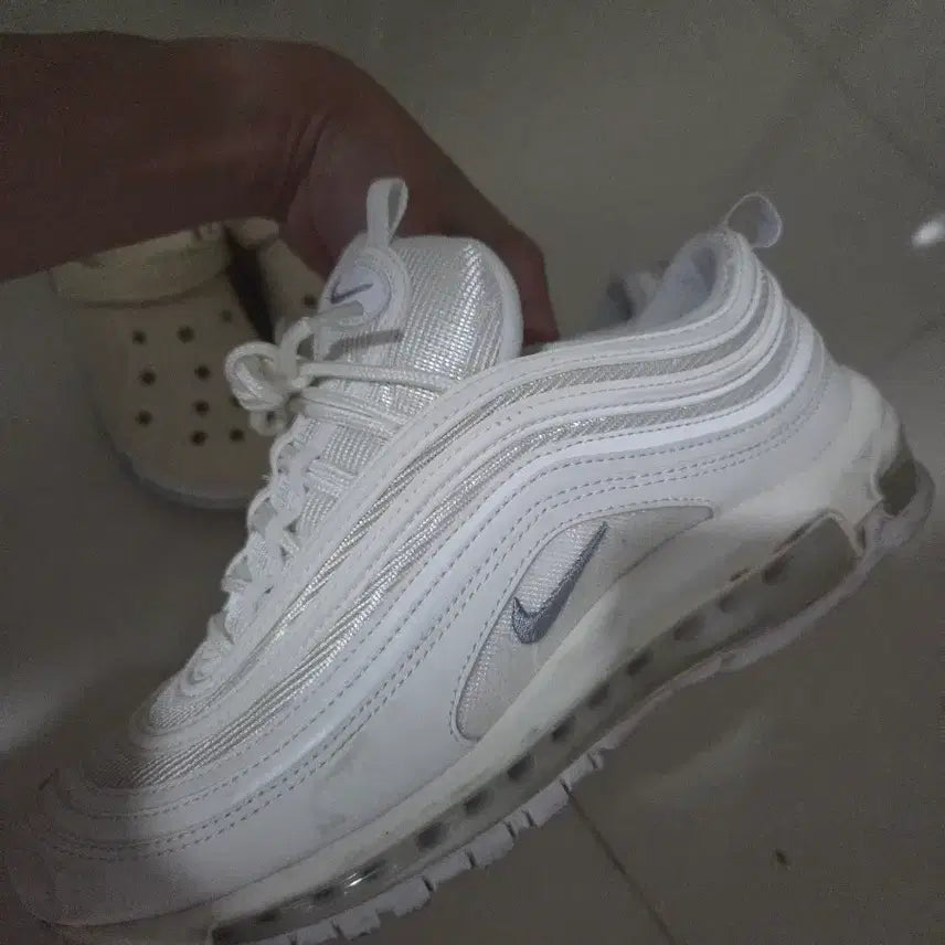 [BUNJANG] Nike Air Max 97 White Sneakers / 나이키 에어맥스 97 화이트