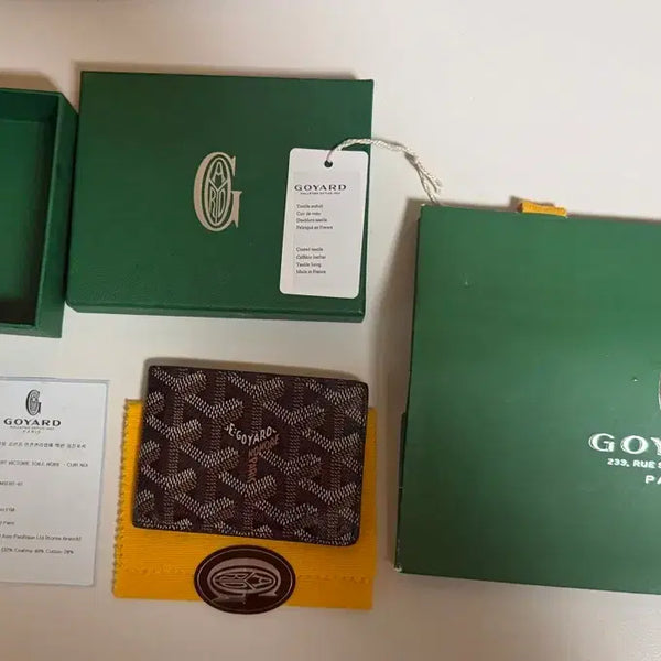 [BUNJANG] Goyard Insert Card Holder / 고야드 인서트 카드지갑
